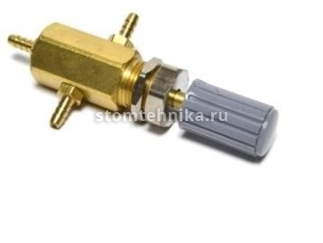 Регулятор воды / воздуха установки (под трубку 3 мм - 3 выхода) Китай