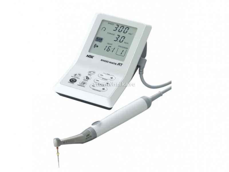 NSK Endo-Mate AT эндомотор - портативный, с наконечником и головкой iFX75 16:1