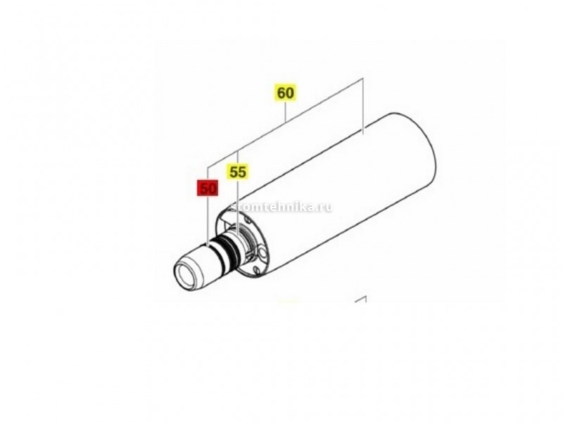 Уплотнительное кольцо на носик микромотора Sirona SL, BL адаптера (1 шт) арт 5860390